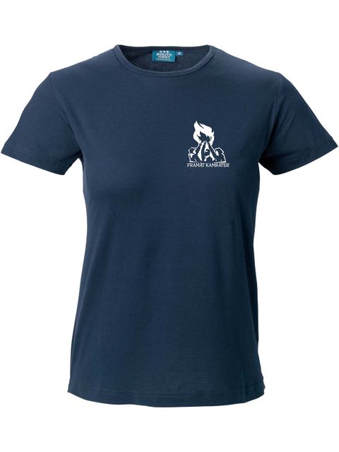T-shirt Woman, Navy - Framåt (liten logo)